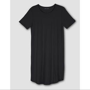 NWT Universal Standard Halie Black T-Shirt Dress